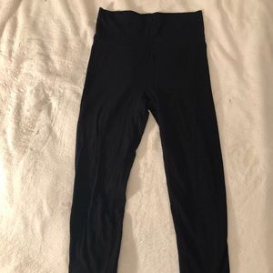 Black Highrise Leggings
